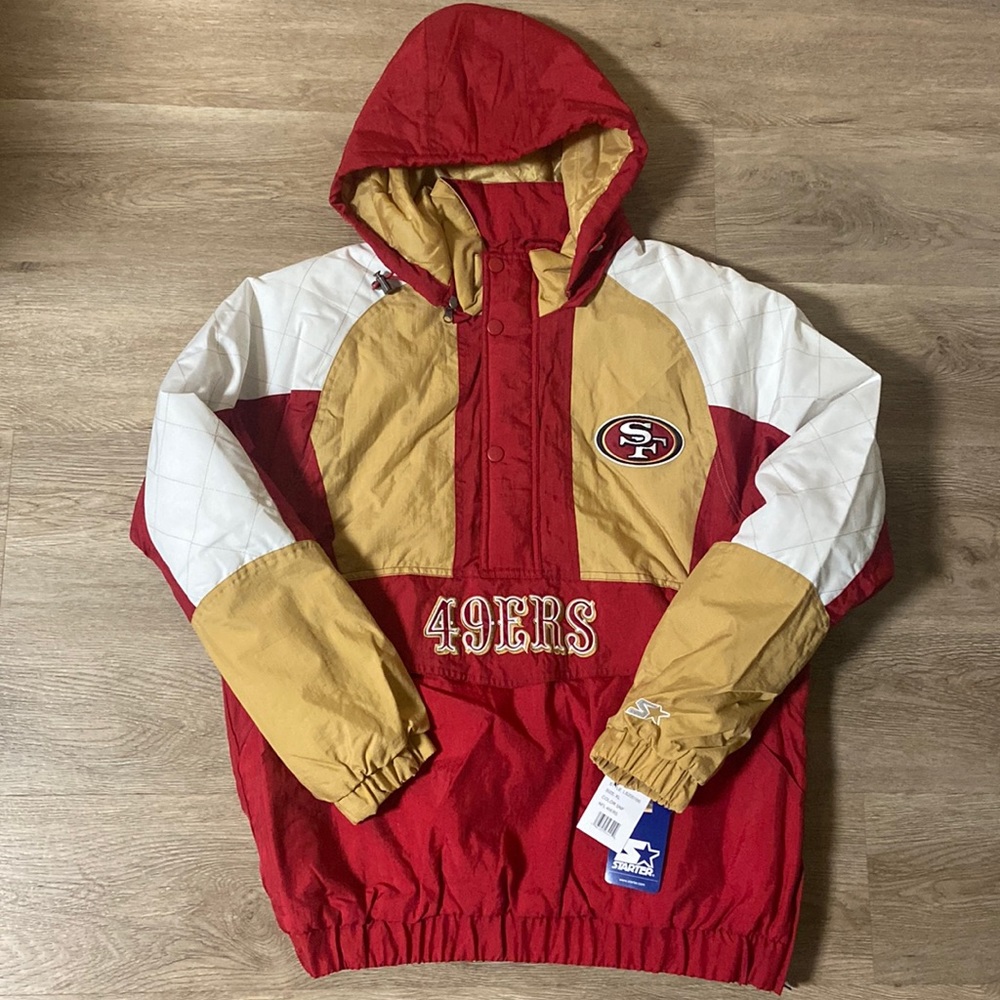 San Francisco 49ers Starter Jacket Sz XL Mens